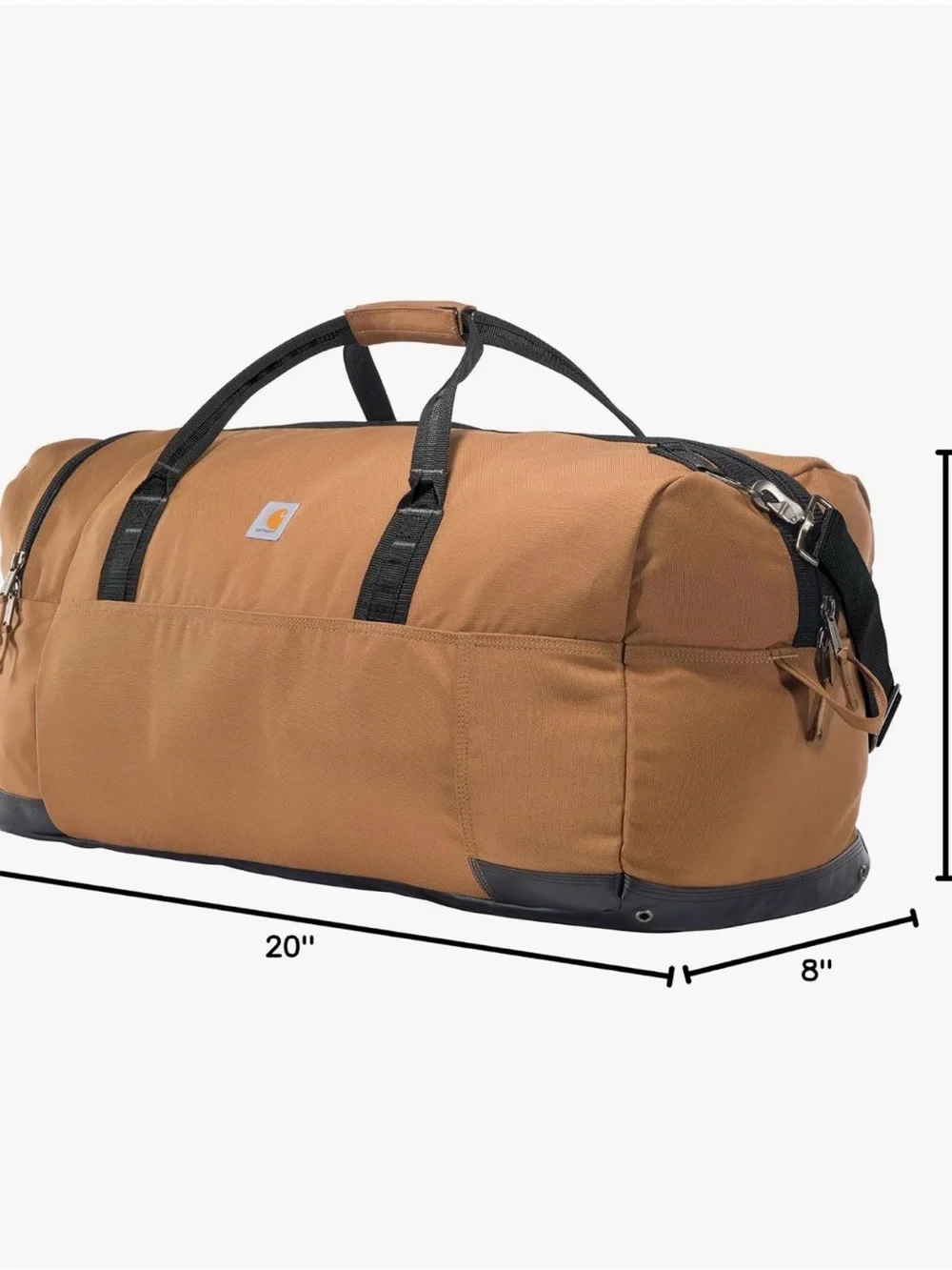 Carhartt Brown Duffel Bag 35L